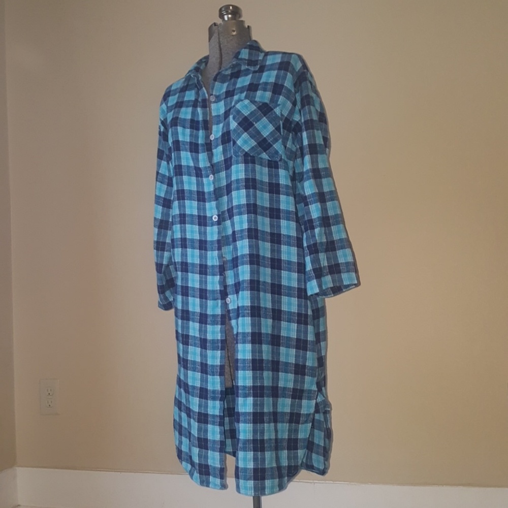 Flannel sleep gown